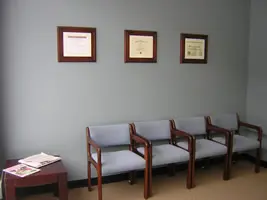 Dental office waiting area